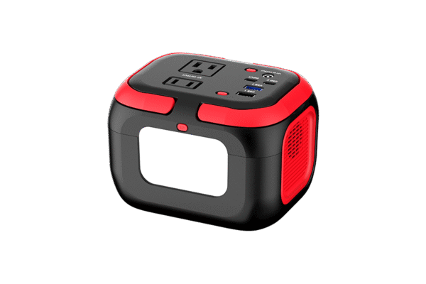 PSmart Camping Set - G120 Mini Solar Power Station 120W 26400mAh/97.68wh I Multiple Charging Ports, Compact &Large Capacity Portable Power Station enough to power your smartphone, tablet, laptop, camera, drones and more I  LED Flashlight with reading mode , SOS mode for emergency - Image 3