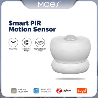 Zigbee Smart PIR Sensor Human Body Infrared Motion Detector With Magnetic Base