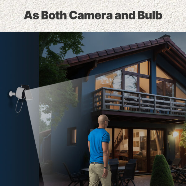 MOES WiFi Smart Outdoor Camera HD 3MP Sound Motion Detection Color Night Vision Two-Way Audio Security Monitor - Image 6