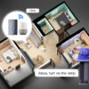 VOICE CONTROL VIA ALEXA GOOGLE HOME