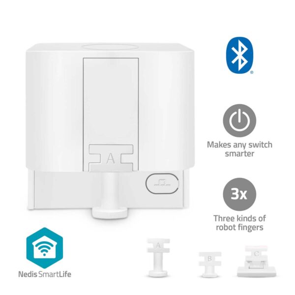 Nedis SmartLife Finger Robot | CR2 | 1000 mAh | Bluetooth | Three kinds of fingers