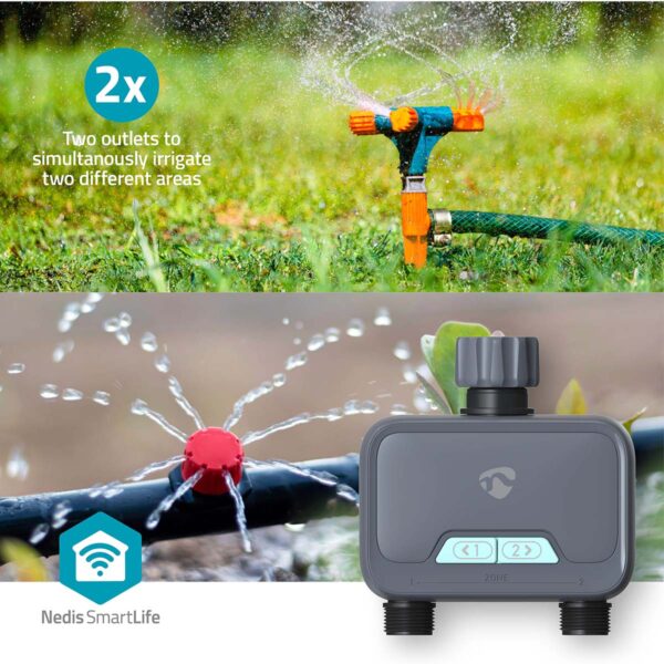 Nedis SmartLife Water Control | Bluetooth | Battery Powered | IP54 | Maximum water pressure: 8 Bar | Android / IOS - Image 9