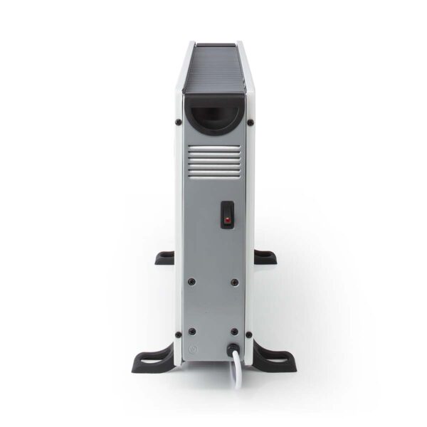 Nedis SmartLife Convection Heater | Wi-Fi | 200mm0 W | 3 Heat Settings | LCD | 5 - 37C | Adjustable thermostat | White - Image 3