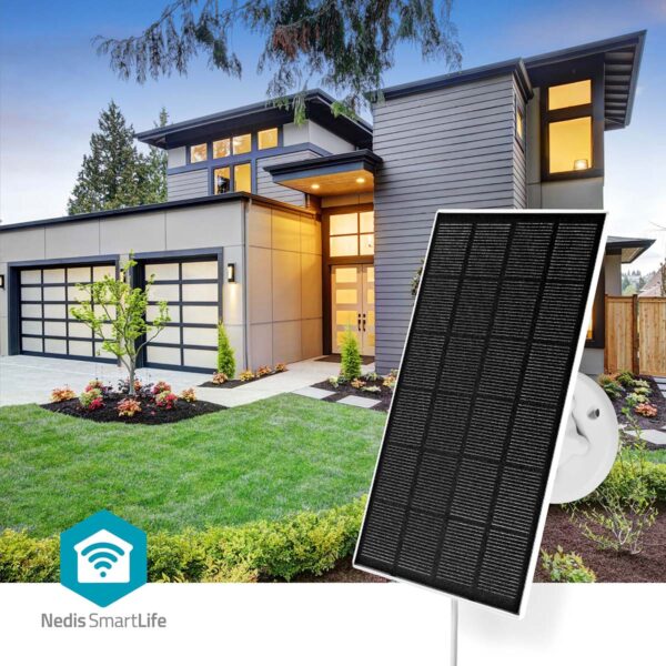 Nedis Solar Panel | 5.3 V DC | 0.5 A | USB Type | Cable length: 3.00 m | Accessory for: WIFICBO30WT / WIFICBO32WT - Image 8