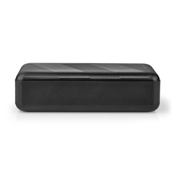 Nedis Powerbank | 30000 mAh | 1.5 / 2.0 / 3.0 A | Number of outputs: 2 | Output connection: 1x USB-A / 1x USB --C | Input connection: 1x Micro USB / 1x USB-C | PD3.0 20W | Lithium-Polymer - Image 3