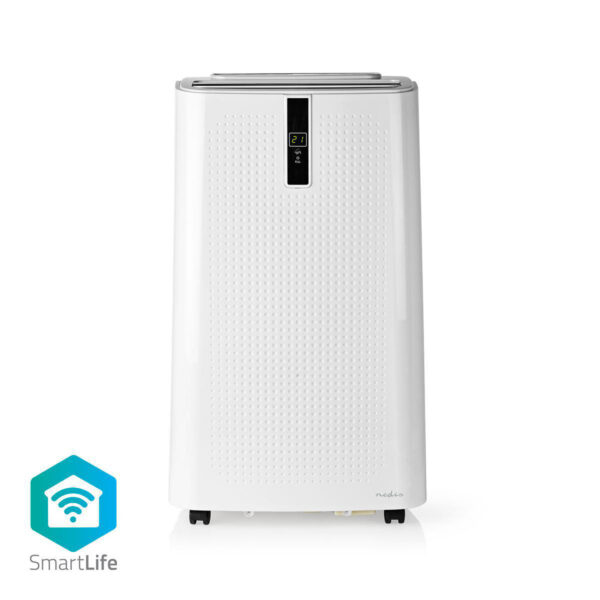 Nedis SmartLife 3-in-1 Air Conditioner | Wi-Fi | 9000 BTU | 80 m | Dehumidification | Android / IOS | Energy class: A | 3-Speed | 65 dB | White