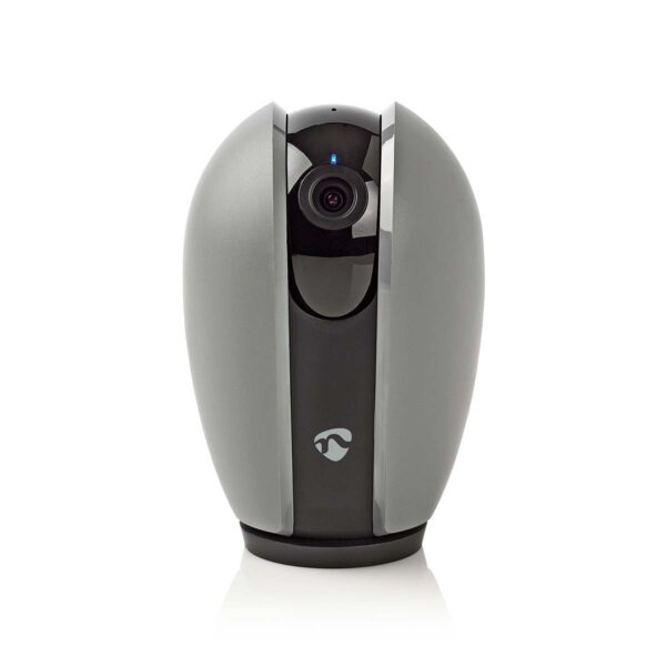 Nedis SmartLife Indoor Camera | Wi-Fi | Full HD 1080p | Pan tilt | Cloud Storage (optional) / microSD (not included) | With motion sensor | Night vision | Dark Grey / White - Image 3