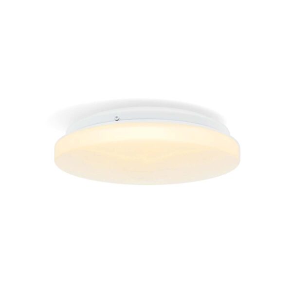 Nedis SmartLife Ceiling Light | Wi-Fi | RGB / Warm to Cool White | Round | Diameter: 260 mm | 1820 lm | 2700 - 6500 K | IP44 | Energy class: F | Android / IOS - Image 2