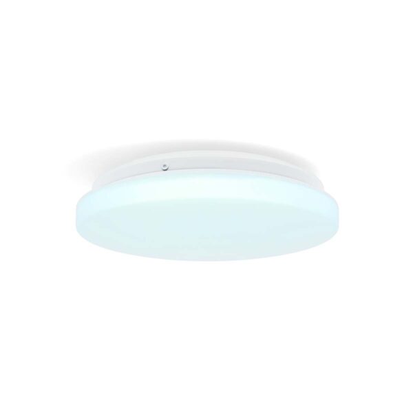 Nedis SmartLife Ceiling Light | Wi-Fi | RGB / Warm to Cool White | Round | Diameter: 260 mm | 1820 lm | 2700 - 6500 K | IP44 | Energy class: F | Android / IOS - Image 3