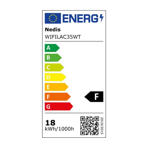Nedis SmartLife Ceiling Light | Wi-Fi | RGB / Warm to Cool White | Round | Diameter: 260 mm | 1820 lm | 2700 - 6500 K | IP44 | Energy class: F | Android / IOS - Image 9