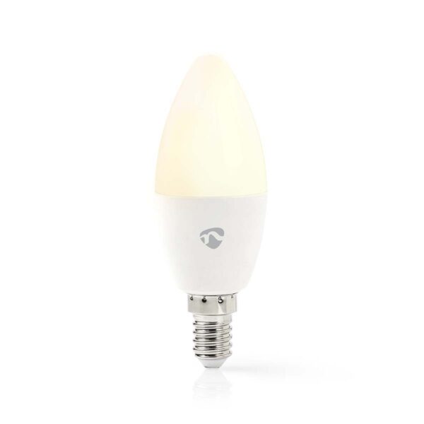 Nedis SmartLife Full Colour LED Bulb | Wi-Fi | E14 | 470 lm | 4.9 W | RGB / Warm to Cool White | 2700 - 6500 K | Android / IOS | Candle | 1 pcs - Image 3