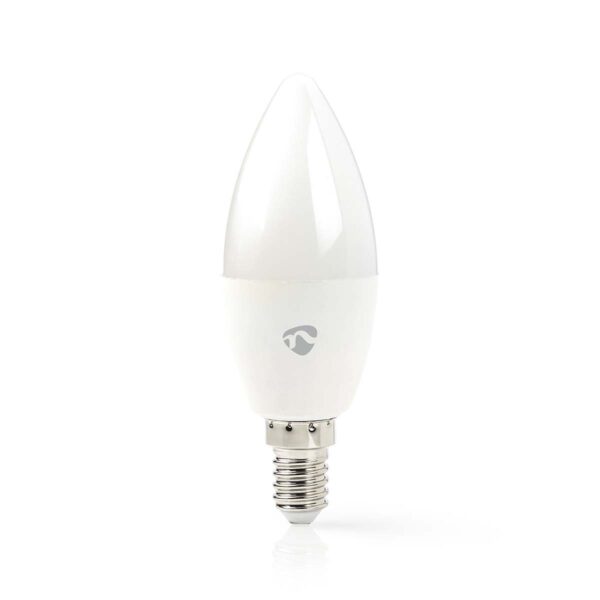 Nedis SmartLife LED Bulb | Wi-Fi | E14 | 470 lm | 4.9 W | Warm to Cool White | 2700 - 6500 K | Android / IOS | Candle | 1 pcs - Image 2