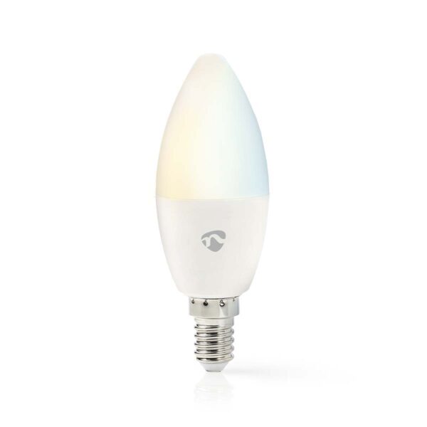 Nedis SmartLife LED Bulb | Wi-Fi | E14 | 470 lm | 4.9 W | Warm to Cool White | 2700 - 6500 K | Android / IOS | Candle | 1 pcs - Image 3