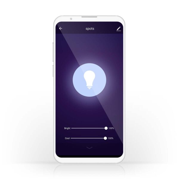 Nedis SmartLife LED Bulb | Wi-Fi | E14 | 470 lm | 4.9 W | Warm to Cool White | 2700 - 6500 K | Android / IOS | Candle | 1 pcs - Image 7