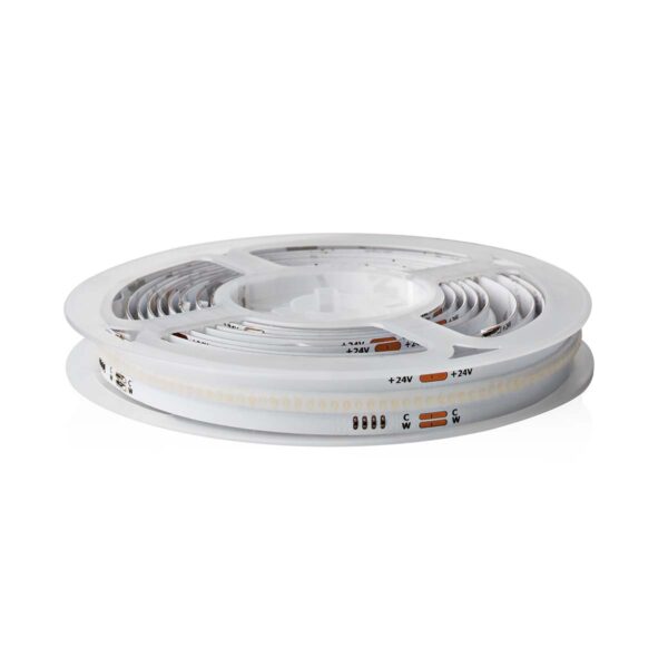 Nedis SmartLife LED Strip | Wi-Fi | Warm to Cool White | COB | 2.00 m | IP20 | 2700 - 6500 K | 1000 lm | Android / IOS - Image 2