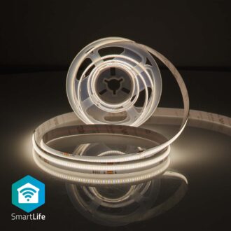 Nedis SmartLife LED Strip | Wi-Fi | Warm to Cool White | COB | 2.00 m | IP20 | 2700 - 6500 K | 1000 lm | Android / IOS