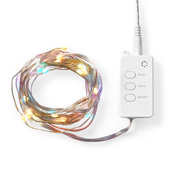 Nedis SmartLife LED Strip | Wi-Fi | Multi Colour | SMD | 5.00 m | IP20 | 2700 - 6500 K | 400 lm | Android / IOS - Image 6