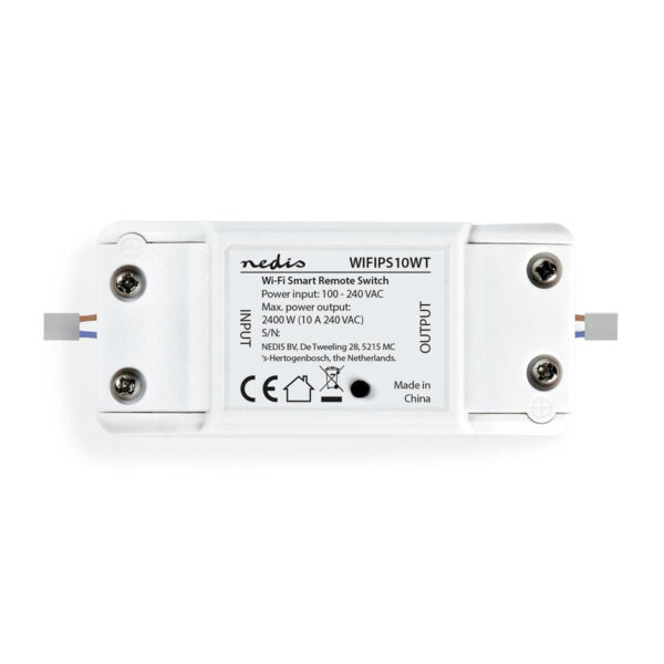 Nedis SmartLife Power Switch | Wi-Fi | 2400 W | Terminal Block | App available for: Android / IOS - Image 4