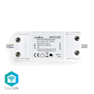 Nedis SmartLife Power Switch | Wi-Fi | 2400 W | Terminal Block | App available for: Android / IOS