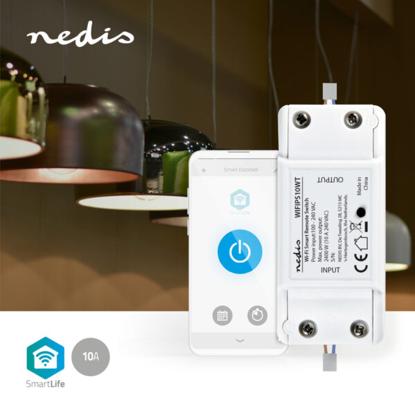 Nedis SmartLife Power Switch | Wi-Fi | 2400 W | Terminal Block | App available for: Android / IOS - Image 6