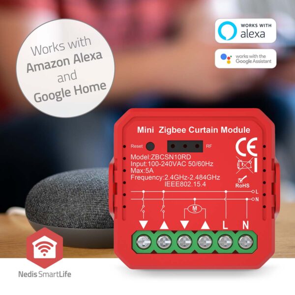 Nedis SmartLife Power Switch | Zigbee 3.0 | 1000 W | Terminal Connection | App available for: Android / IOS - Image 5