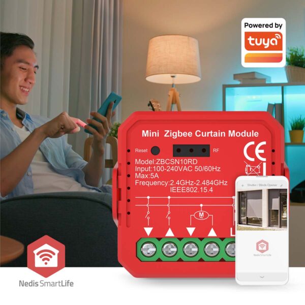 Nedis SmartLife Power Switch | Zigbee 3.0 | 1000 W | Terminal Connection | App available for: Android / IOS - Image 6