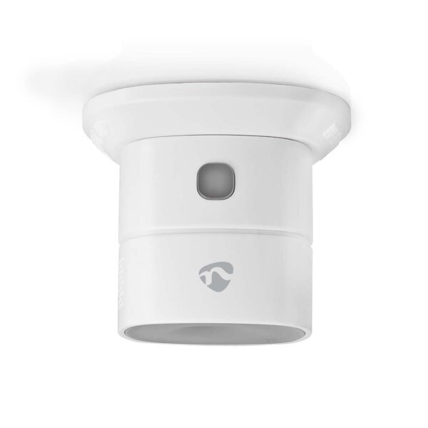 Nedis SmartLife CO Detector | Zigbee 3.0 | Battery Powered | Sensor life cycle: 10 year | EN 50291 | Android / IOS | With test button | 85 dB | White - Image 2