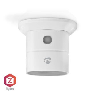 Nedis SmartLife CO Detector | Zigbee 3.0 | Battery Powered | Sensor life cycle: 10 year | EN 50291 | Android / IOS | With test button | 85 dB | White