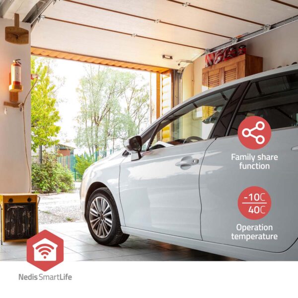 Nedis SmartLife Power Switch | Zigbee 3.0 | 2.5 W | Garage Door / Terminal Connection | App available for: Android / IOS - Image 7
