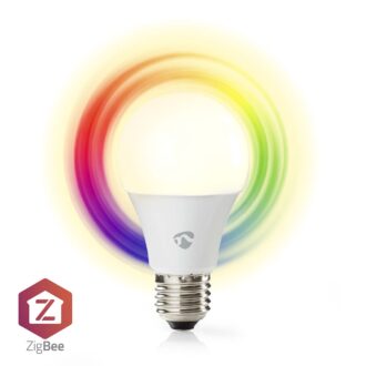 Nedis SmartLife Full Colour LED Bulb | Zigbee 3.0 | E27 | 806 lm | 9 W | RGB / Warm to Cool White | 220mm0 - 6500 K | Android / IOS | Bulb | 1 pcs