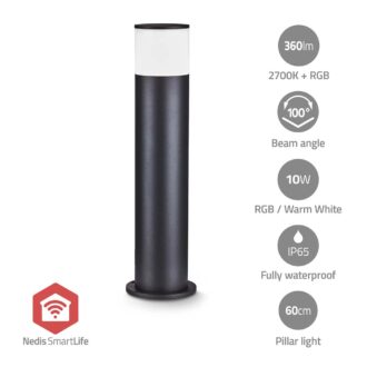 Nedis Smartlife Outdoor Light | 360 lm | Zigbee 3.0 | 10 + 4 W | RGB / Warm White | 2700 K | Aluminium | Android / IOS