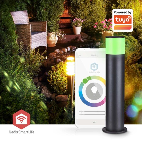 Nedis Smartlife Outdoor Light | 360 lm | Zigbee 3.0 | 10 + 4 W | RGB / Warm White | 2700 K | Aluminium | Android / IOS - Image 8