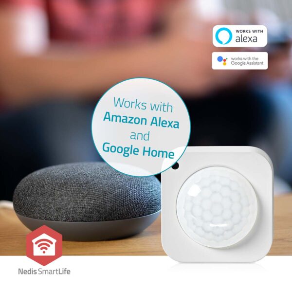 Nedis SmartLife Motion Sensor | Zigbee 3.0 | Battery Powered / USB Powered | Detector angle: 100 | Detector range: 7 m | Max. battery life: 24 Months | White - Image 7