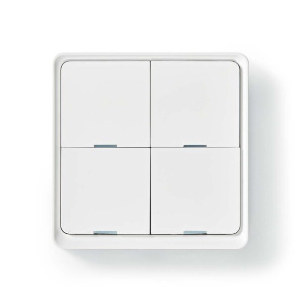 Nedis SmartLife Wall Switch | Zigbee 3.0 | Wall Mount | Android / IOS | Plastic | White - Image 3