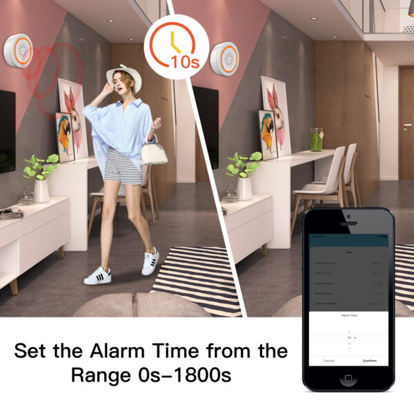 Zigbee 90dB Loud Alarm with 18 Alarm Ringtones - Image 6
