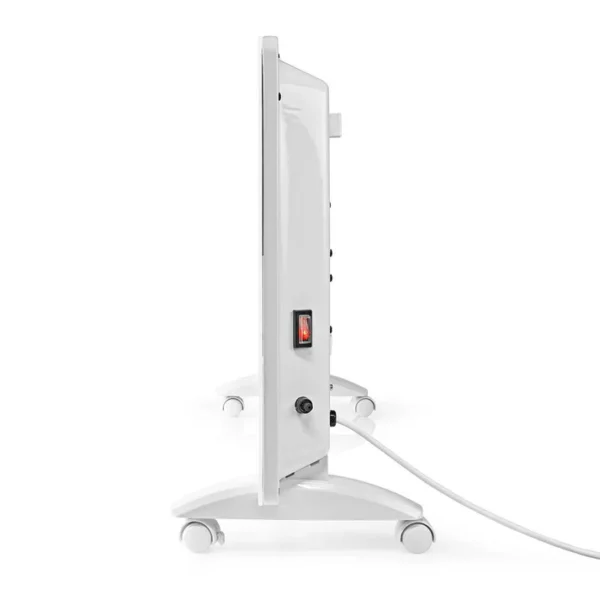 Nedis SmartLife Convection Heater | Wi-Fi | Suitable for bathroom | Glass Panel | 2000 W | 2 Heat Settings | LED | 15 - 35 °C | Adjustable thermostat | White - Image 3