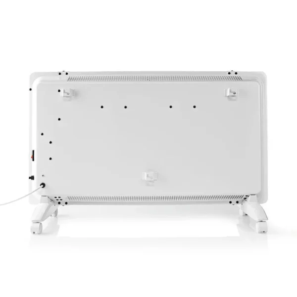 Nedis SmartLife Convection Heater | Wi-Fi | Suitable for bathroom | Glass Panel | 2000 W | 2 Heat Settings | LED | 15 - 35 °C | Adjustable thermostat | White - Image 7