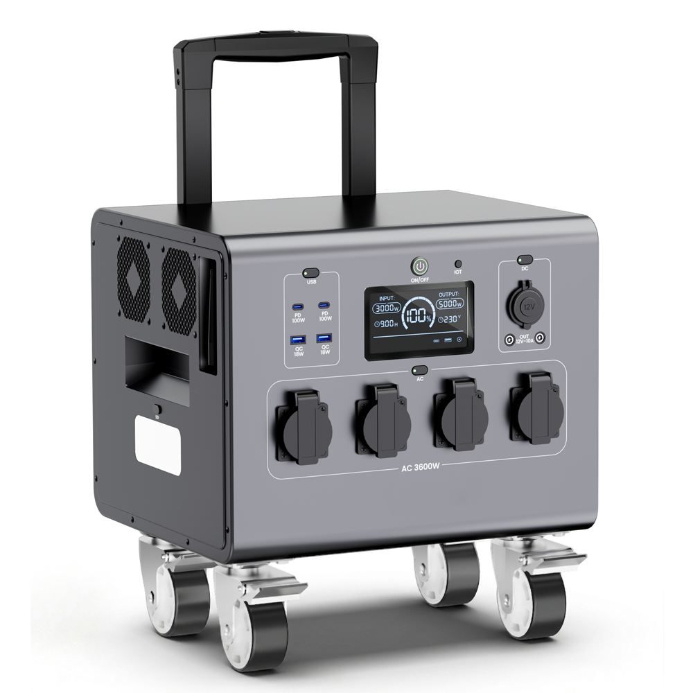 Pemsmart DPS-3600 Portable Power Station - 3600W, 2662.4Wh LiFePO4 - Image 4
