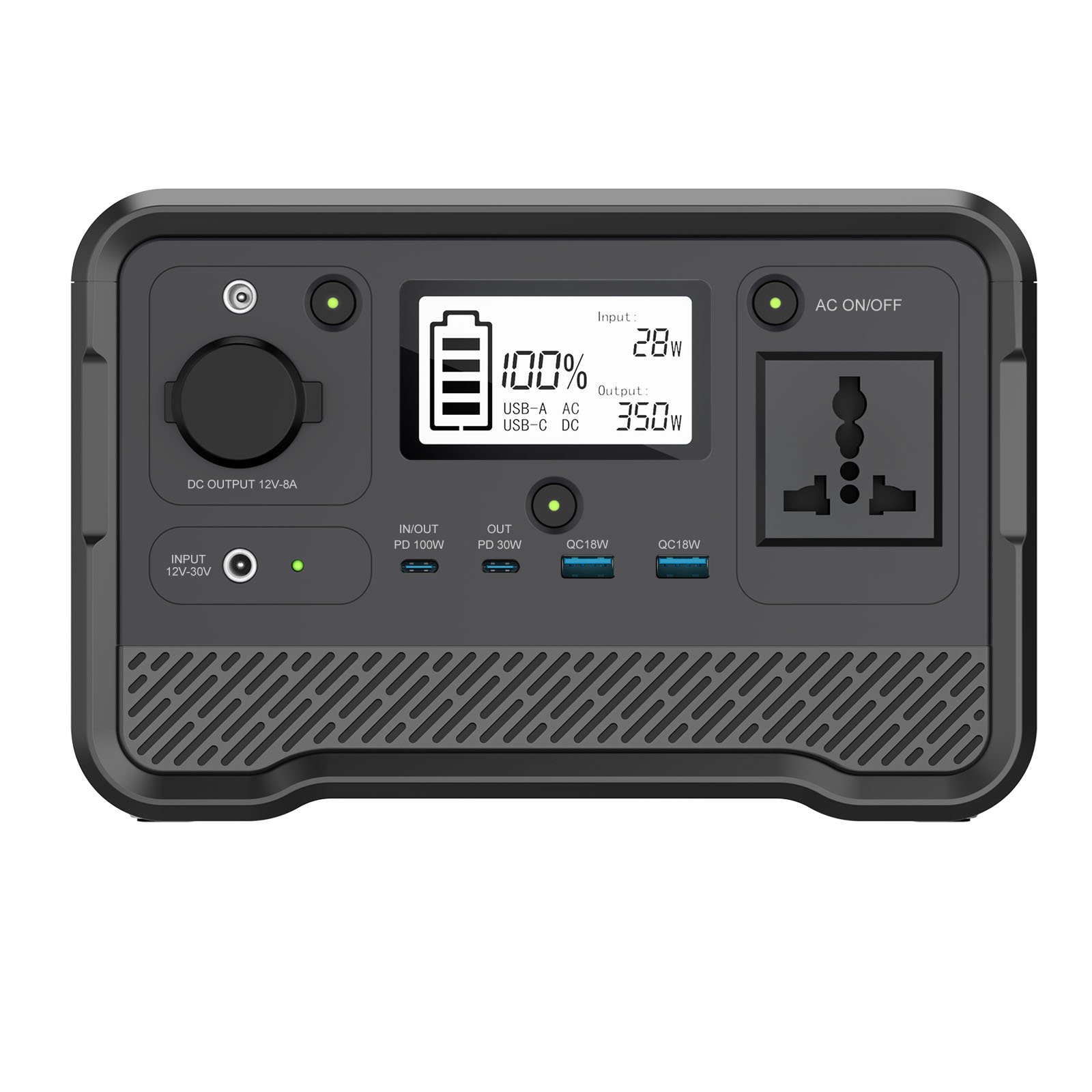 Pemsmart DPS-350D Portable Power Station - 350W, 297.6Wh LiFePO4 - Image 5