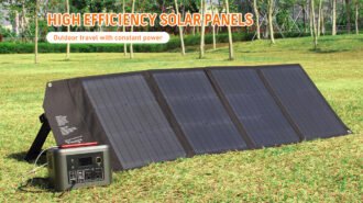 Pemsmart S100 Foldable Solar Panel - 100W Portable Solar Charger