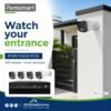 Pemsmart PEM-7404-POE: Home entrance surveillance (product illustration)