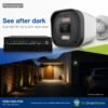 Pemsmart PEM-7404-POE: Night-time monitoring (product illustration)