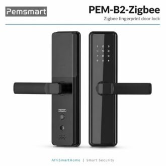 Pemsmart PEM-B2-Zigbee: Fingerprint lock exterior and interior