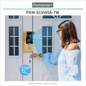 Pemsmart PEM-S1Vi05A-7W: 110-degree visitor view